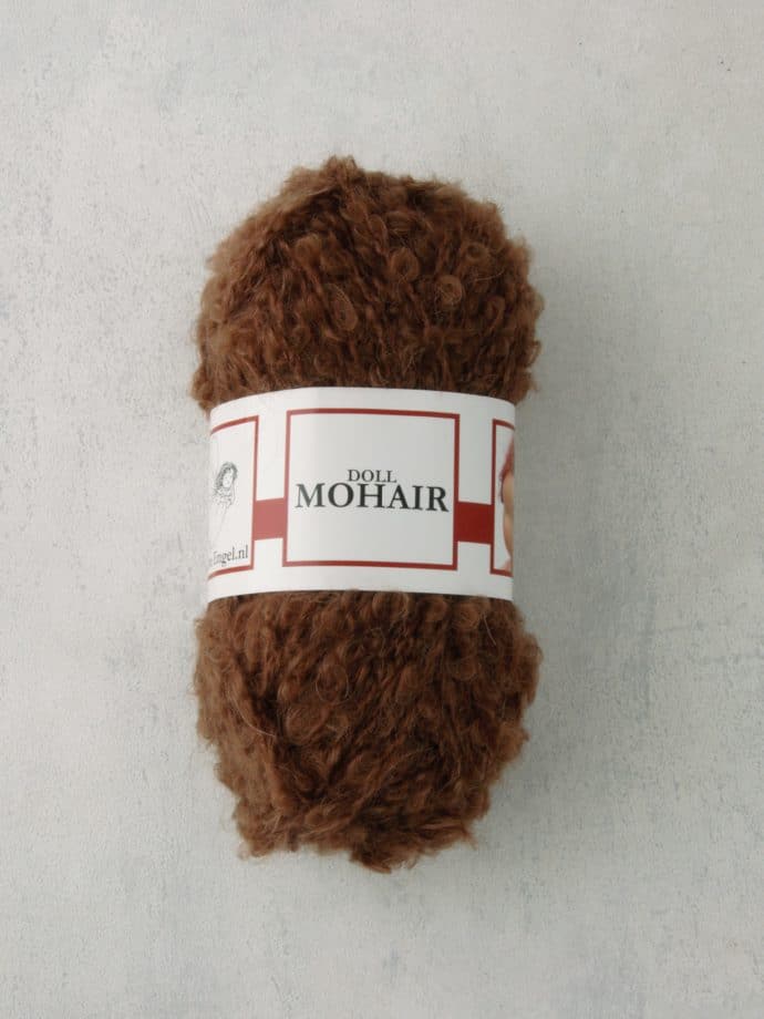 Light brown bouclé, 50 gr